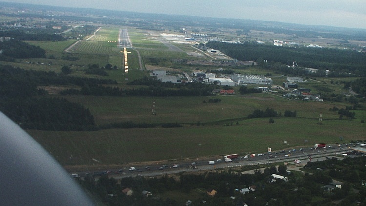 Eindrehen in den Endanflug