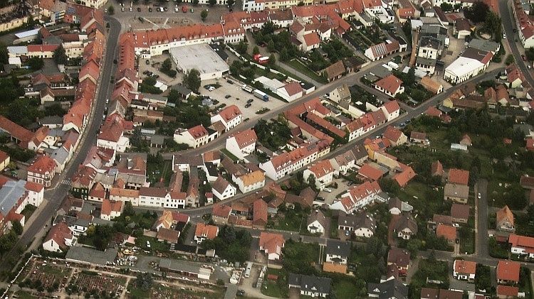 Rückflug über Wittichenau