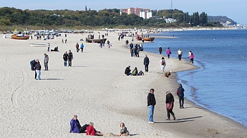 Strandspaziergang nach Heringsdorf Strand