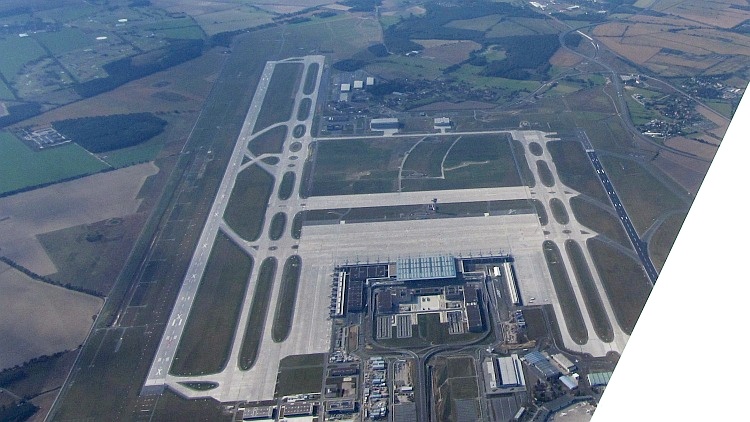 Das soll einmal der Hauptstadtflughafen werden Flughafen