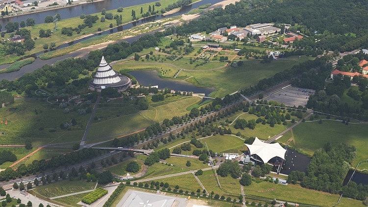 Magdeburg, Buga-Gelände (Buga 1999)