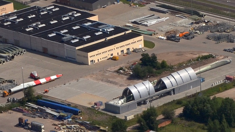 Magdeburg, Enercon Betriebsgelände