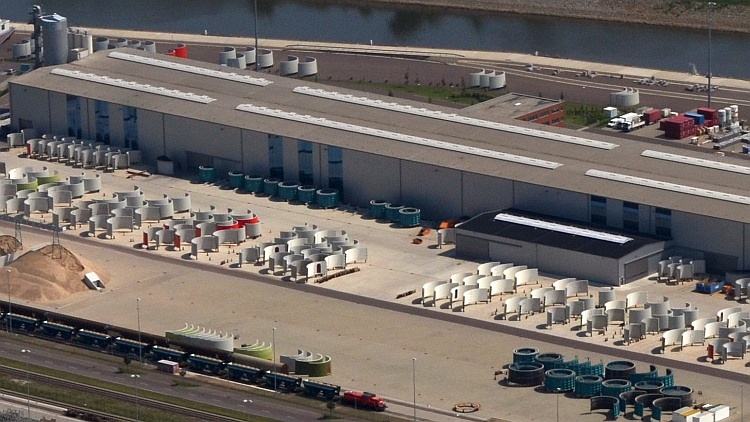 Magdeburg, Enercon Betriebsgelände