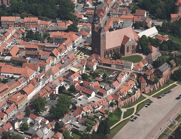 Tangermünde, Stadtzentrum